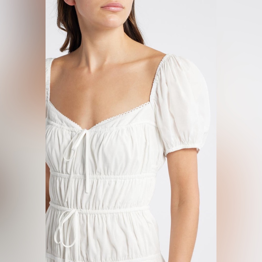Reformation Rhett Dress in White, brand new without tags, never worn, no flaws. - Picture 7 of 16